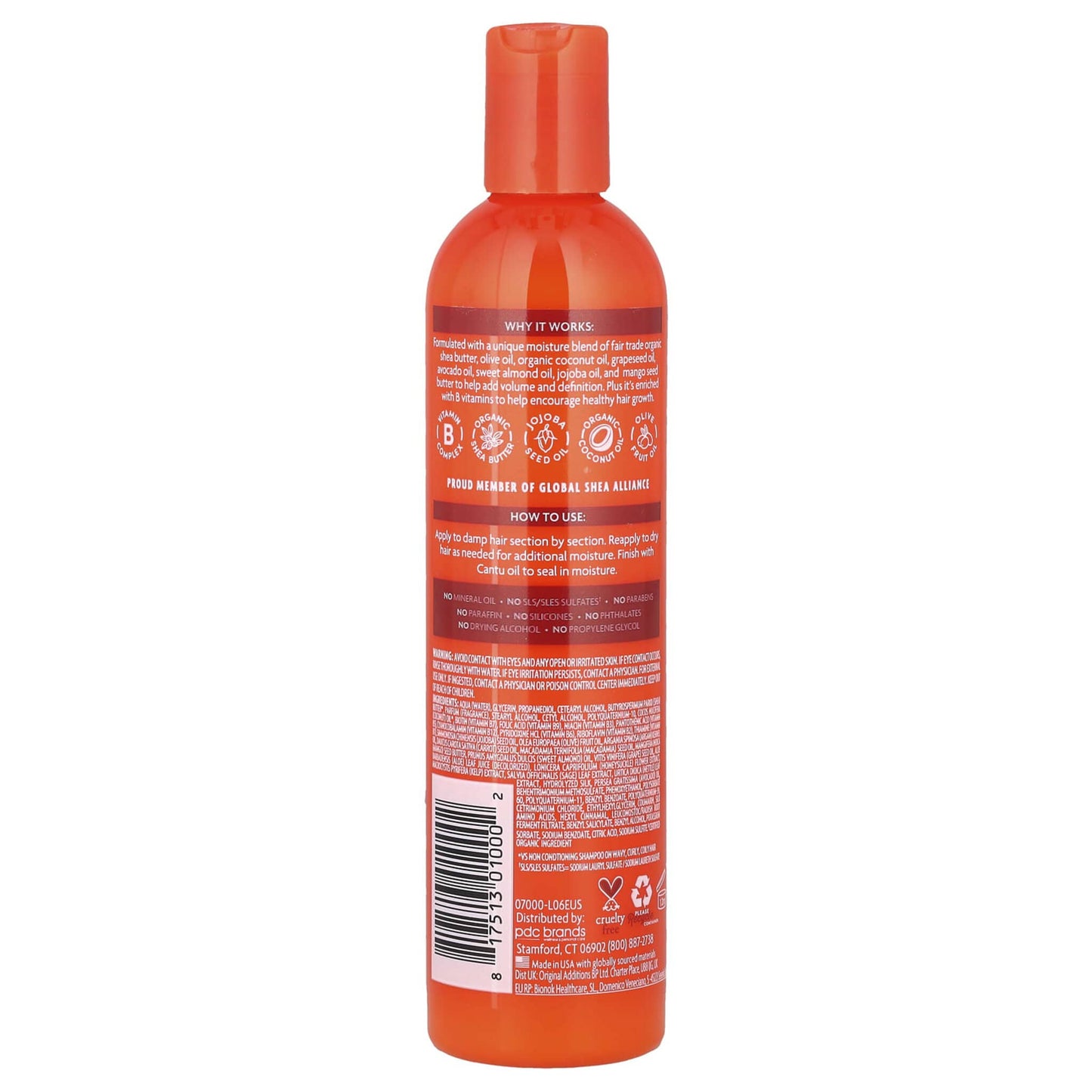 Cantu Moisturising Curl Activator Cream 355ml (12oz)