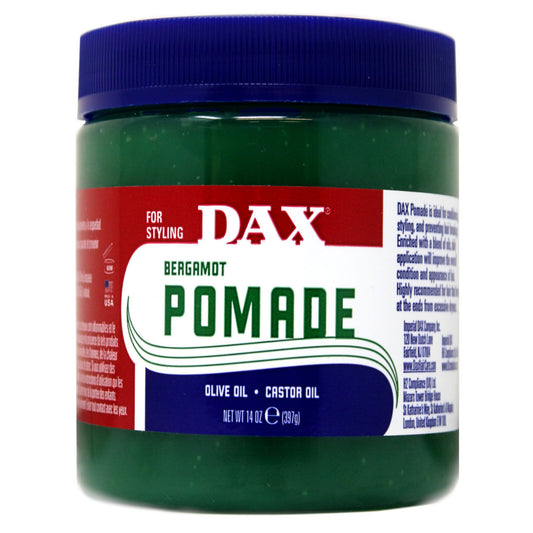 Dax Bergamot Pomade for Styling with Olive Oil & Castor Oil 397g (14oz)