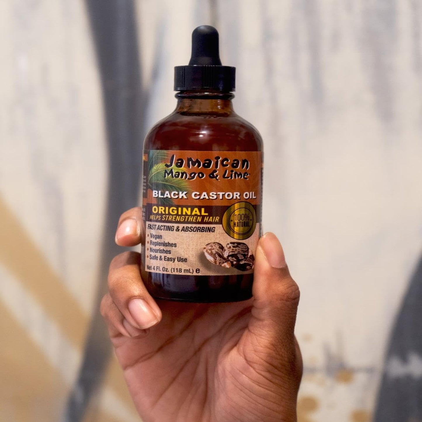 Jamaican Mango & Lime Black Castor Oil Original 118ml (4oz)