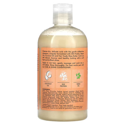 Shea Moisture Curl & Shine Shampoo Coconut & Hibiscus 384ml (13oz)