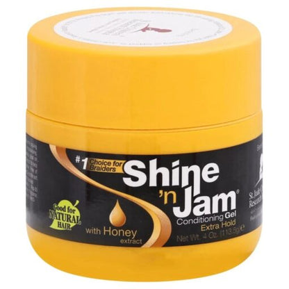 Shine 'n Jam Conditioning Gel Extra Hold With Honey Extract 113g (4oz)