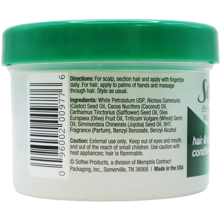 Softee Castor Oil Hair & Scalp Conditioner 141g (5oz)