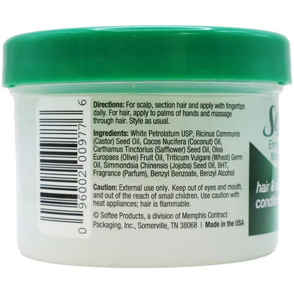 Softee Castor Oil Hair & Scalp Conditioner 141g (5oz)
