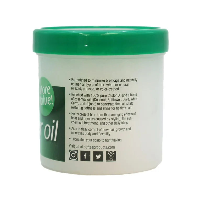 Softee Castor Oil Hair & Scalp Conditioner 141g (5oz)