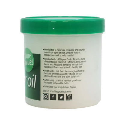 Softee Castor Oil Hair & Scalp Conditioner 141g (5oz)
