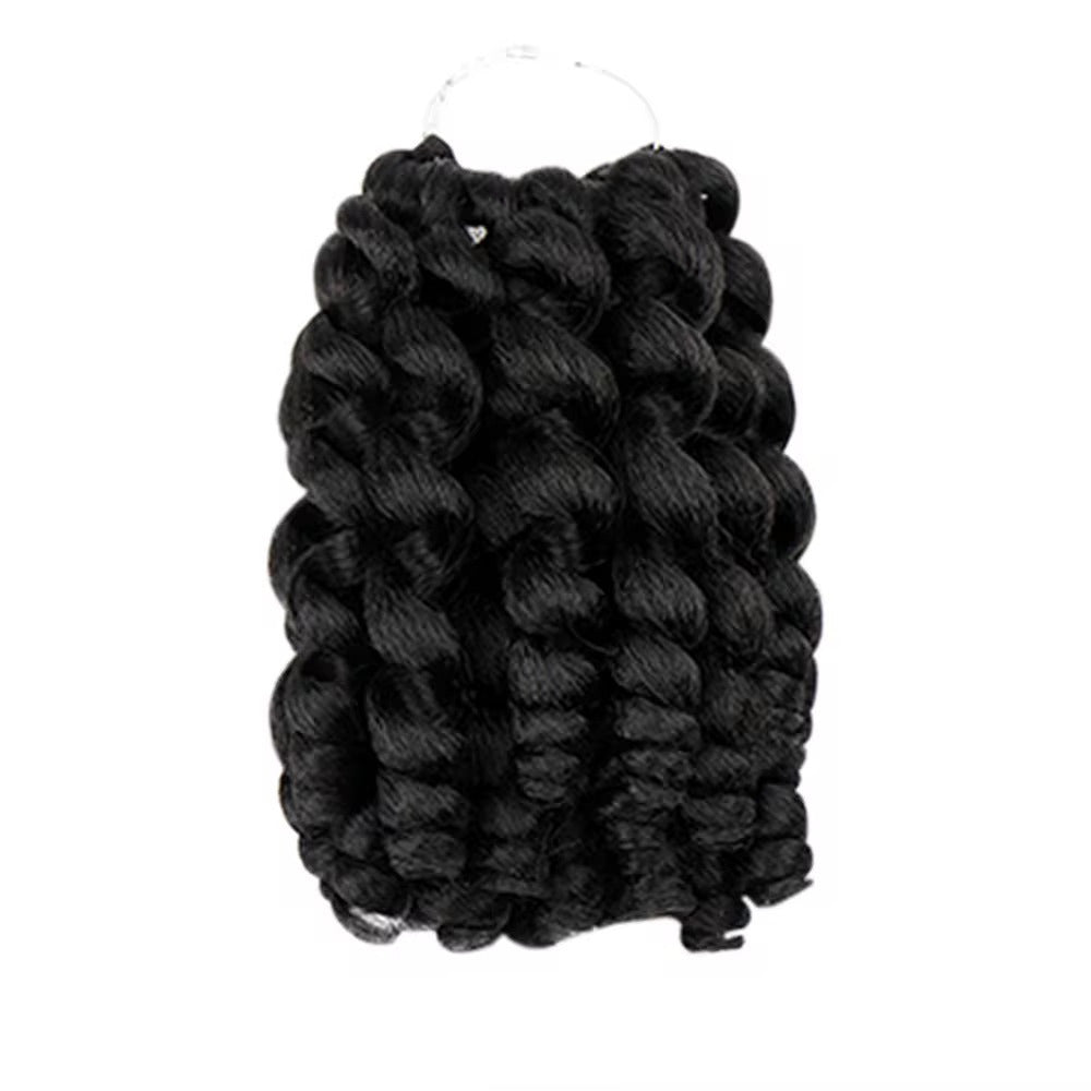 Wand Bouncy Curls Crochet Braids #1B - Black
