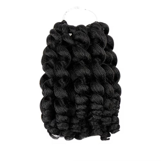 Wand Bouncy Curls Crochet Braids #1B - Black