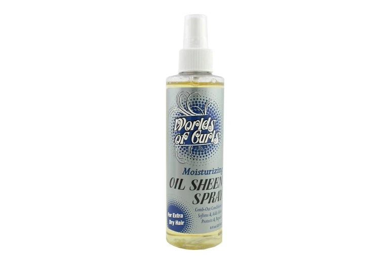 World Of Curls Moisturising Oil Sheen Spray Extra Dry 237ml (8oz)