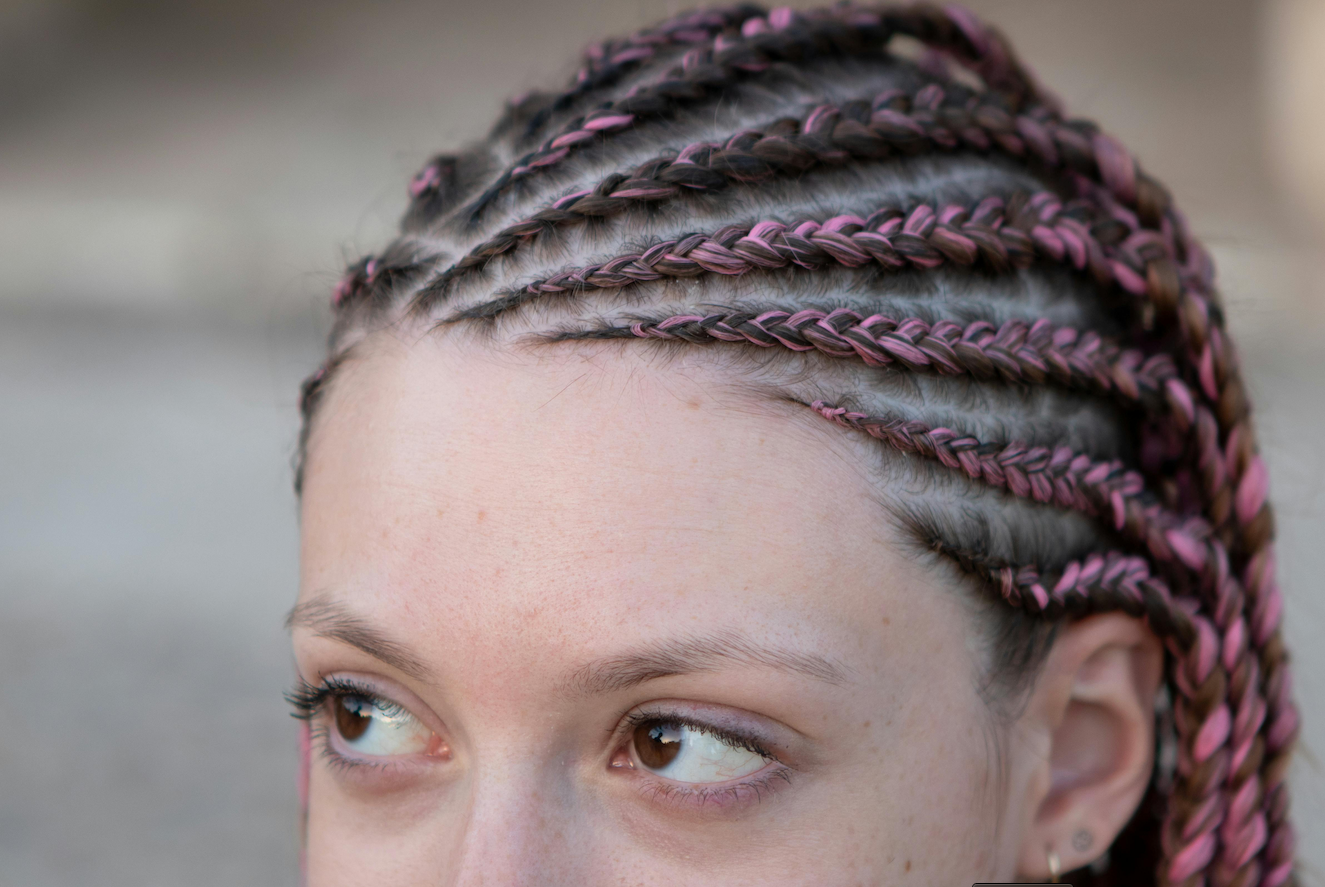 Braiding hair extensions #A14 - Pink