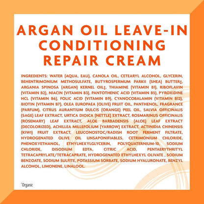 Cantu Argan Oil Leave-In Conditioning Repair Cream 453g (16oz)