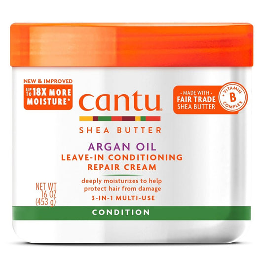 Cantu Argan Oil Leave-In Conditioning Repair Cream 453g (16oz)