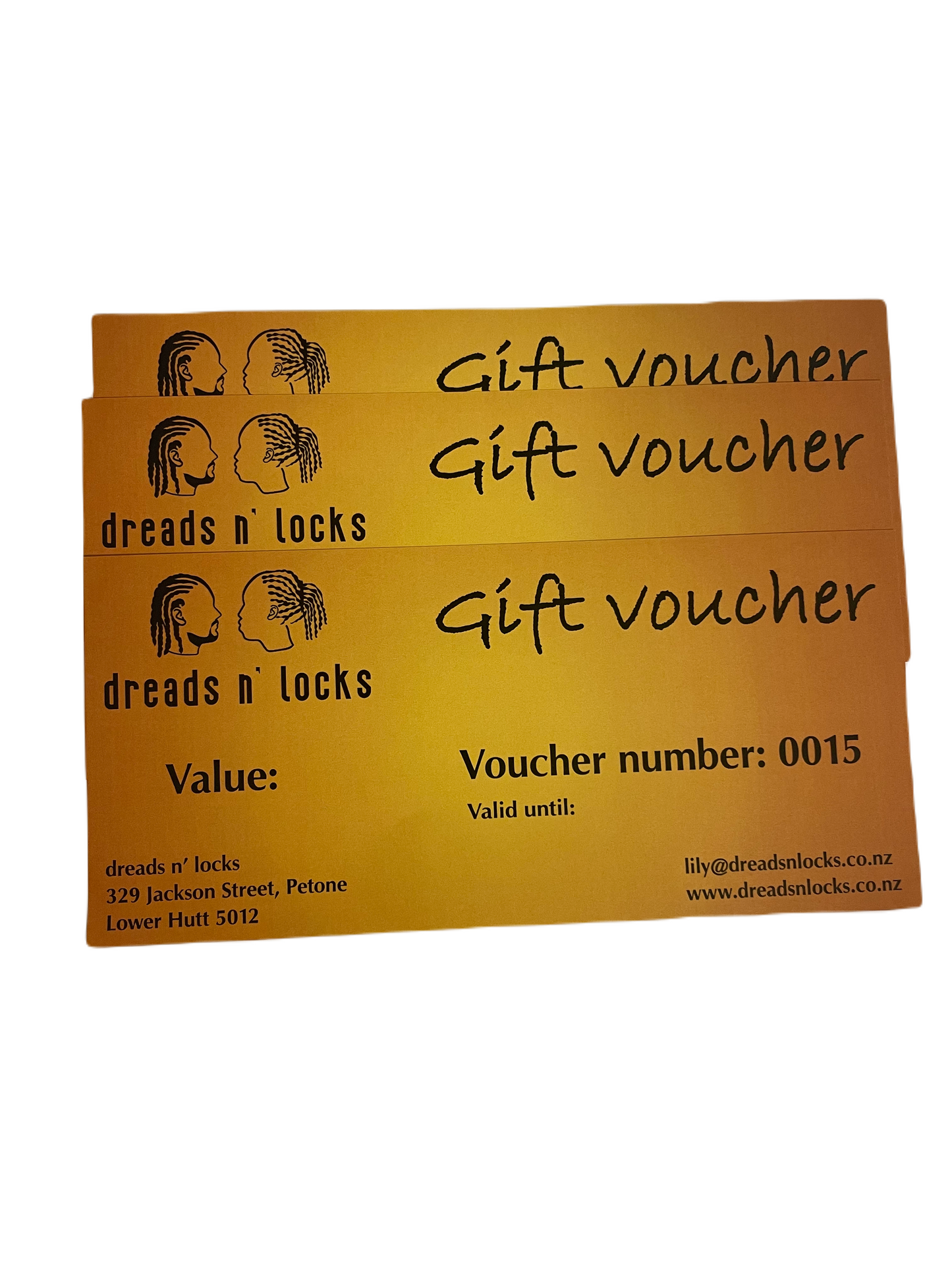 Gift cards / vouchers