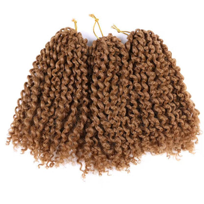 Kinky Curly Marley Bob Crochet Braids #27 - Honeyblonde