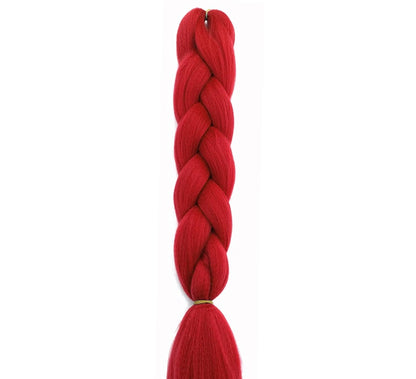 Braiding hair extensions #A12 - Red