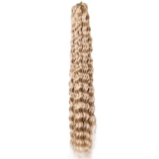 Wavy Goddess Deep Curly Braiding Hair #24 - Beige
