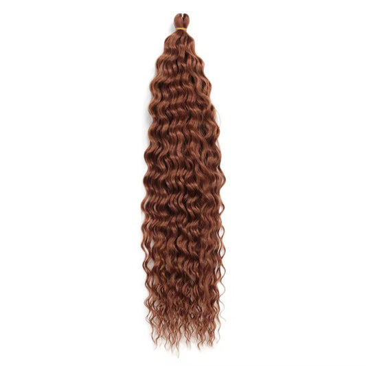 Wavy Goddess Deep Curly Braiding Hair #33 - Brown